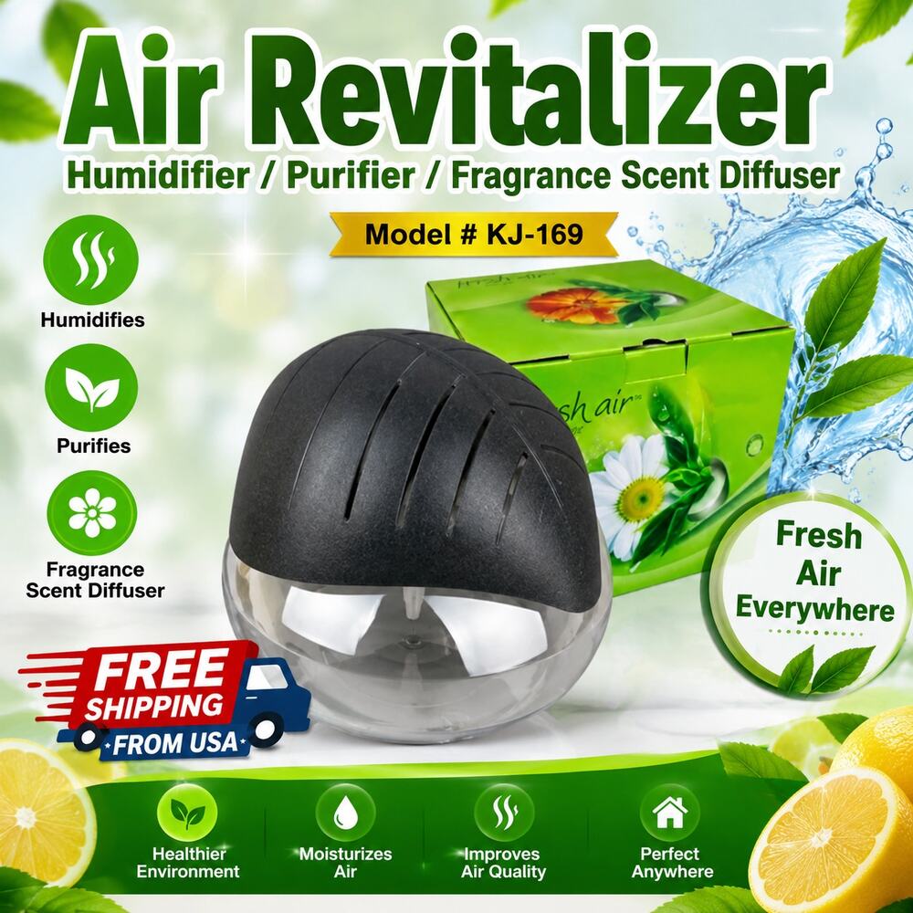 Air Revitalizer Humidifier/Purifier/Fragrance Scent Diffuser Model # KJ-169
